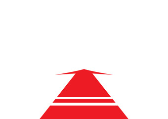 Forward Direction Arrow a bold arrow pointing upwards, a minimalist, and modern design emphasizing the concept of guidance and progress. A symbol of direction, moving forward.