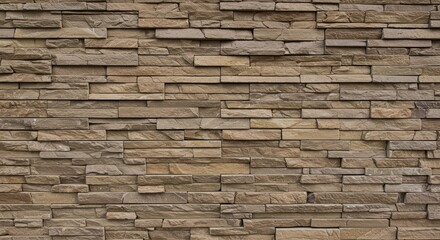 Obraz premium Stone Veneer Wall Texture