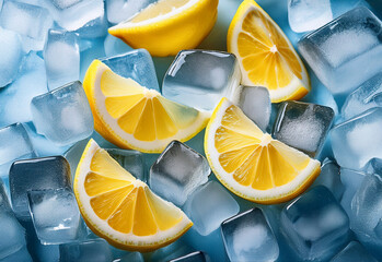lemon and ice
