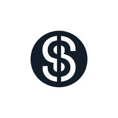 letter S creative agency company logo vector illustration template design