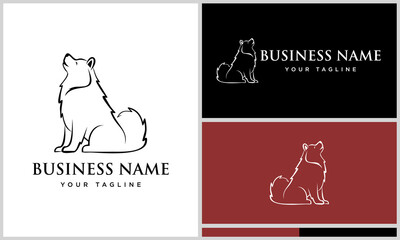 Obraz premium Dog Logo Design Variations. (24)