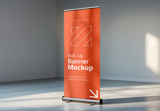 Rollup Banner Mockup