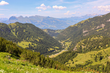 Obraz premium Liechtenstein, Malbun, Scenery without houses