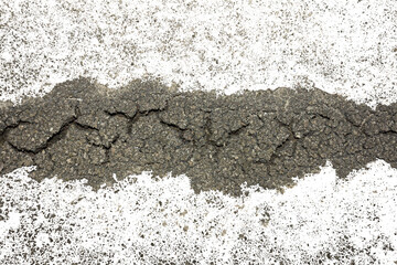 Distressed Grainy Grunge Overlay, Textured Concrete Surface with Dried Residue, Moss Crust, and Fine Cracks