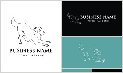 Fototapeta premium Dog Logo Design Variations. (79)