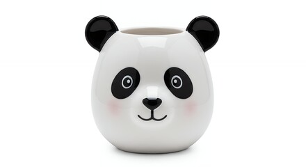 Obraz premium Cute panda mug