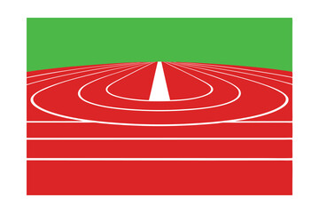 race track and field