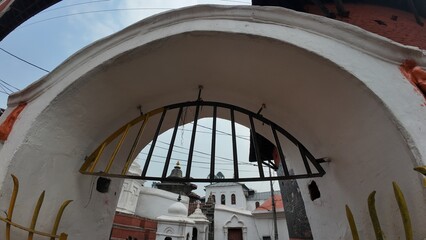 Fototapeta premium Cultural Significance of the Heritage Zone in Pashupatinath Temple Complex, Kathmandu