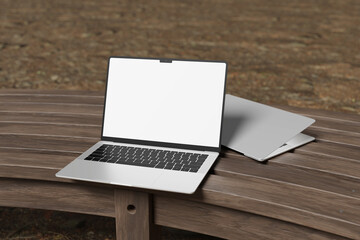 Realistic Laptop Mockup for showcasing your design to clients