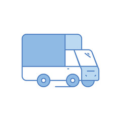Delivery Truck Vector icon