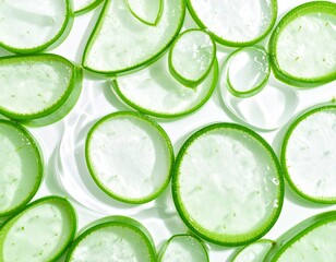 background of cucumber