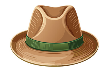 Classic Brown Fishing Hat Outdoor Style