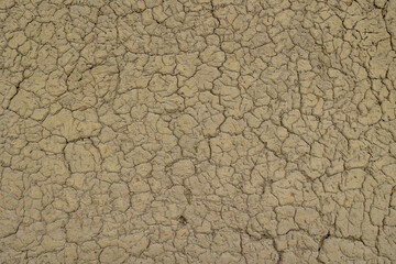 Cracks in dry ground. Mud textures.This is usually seen in villages in Bangladesh.