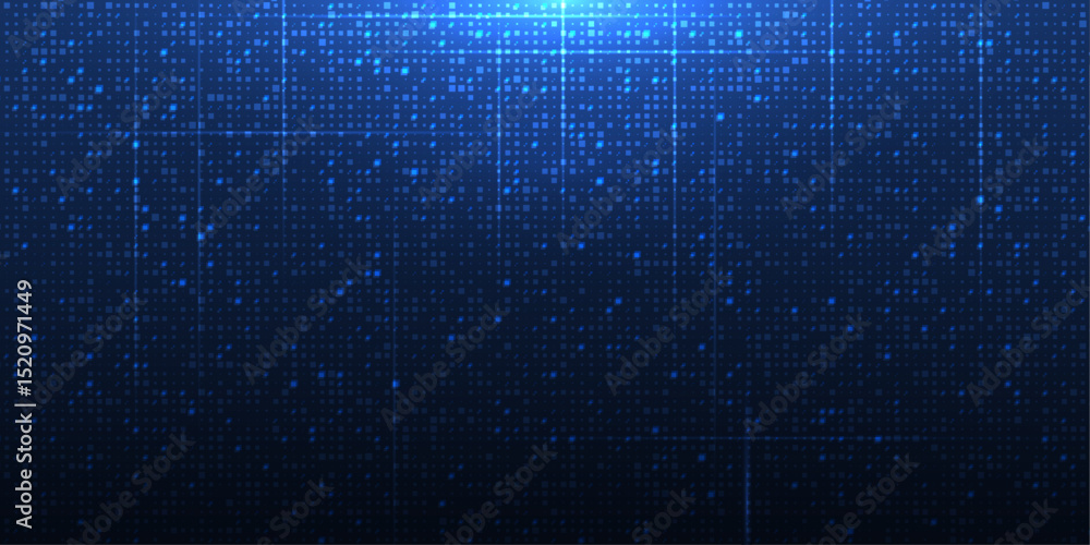 Poster abstract grid pixel pattern background. vector illustration element with square, geometric mosaic, t