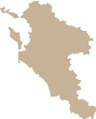 Carte de Charente-Maritime