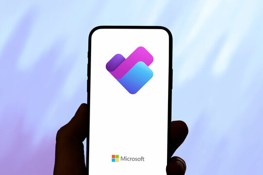 Guilherand-Granges, France - June 05, 2025. Microsoft Planner is a collaborative task management app in Microsoft 365 that helps teams create plans, assign tasks, etc.