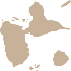 Carte de Guadeloupe