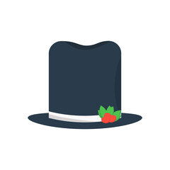 png cute christmas booth set with santa costume accessories red hat face paper nose cartoon sticker mask fun party reindeer horn antler pipe craft vector scrapbooking illustration

