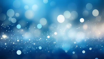 Obraz premium Bokeh shiny Background for card design, wallpaper or banner