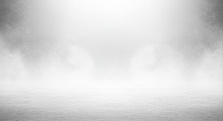 Naklejka premium Empty Gray Foggy Background