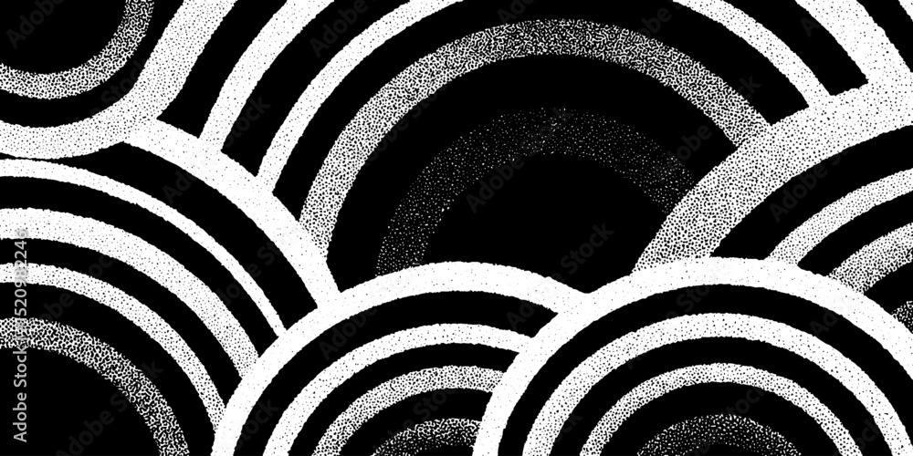 Aufkleber engraved stylized feather pattern in monochrome black and white. abstract geometric design with intr