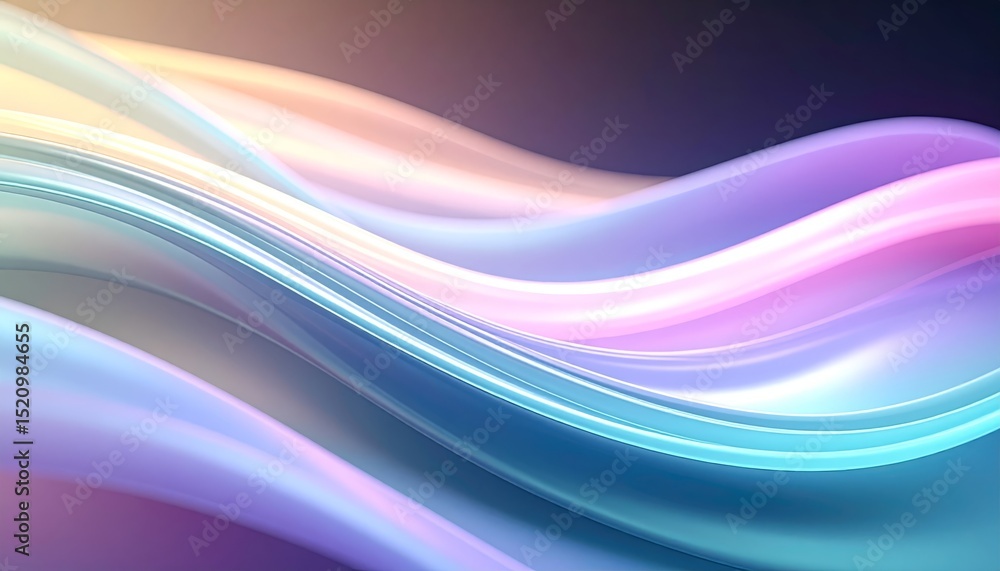 Poster dynamic abstract background with vibrant colorful lines and modern artistic design
