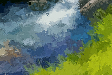 Various oil paintings, flowers, chrysanthemums, landscapes, fields, big trees, ducks, boats, birds, cats, dogs, plum blossoms, tulips