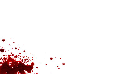 blood drop frame spot