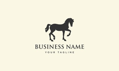 Horse Logo Silhouette.