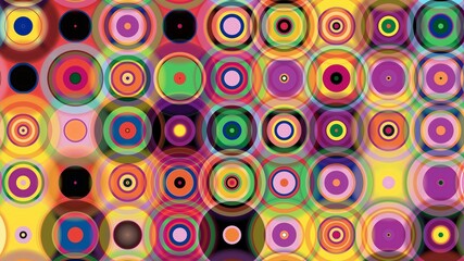 circle motif, circle pattern, symmetrical, circle lines, wall wallpaper, HD