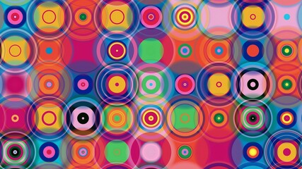 Fototapeta premium circle motif, circle pattern, symmetrical, circle lines, wall wallpaper, HD