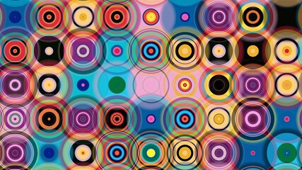 circle motif, circle pattern, symmetrical, circle lines, wall wallpaper, HD