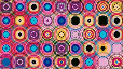 circle motif, circle pattern, symmetrical, circle lines, wall wallpaper, HD