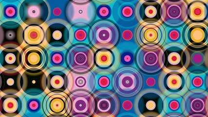 circle motif, circle pattern, symmetrical, circle lines, wall wallpaper, HD