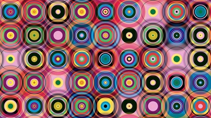 circle motif, circle pattern, symmetrical, circle lines, wall wallpaper, HD