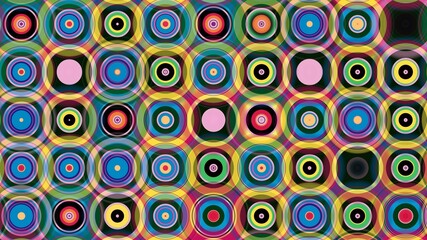 circle motif, circle pattern, symmetrical, circle lines, wall wallpaper, HD