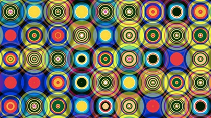 circle motif, circle pattern, symmetrical, circle lines, wall wallpaper, HD