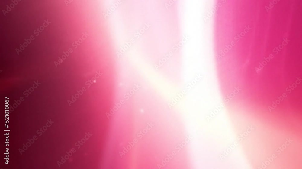 Poster abstract pink and red gradient animation with light streaks and particles effect