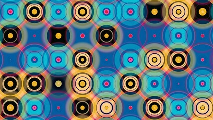 circle motif, circle pattern, symmetrical, circle lines, wall wallpaper, HD