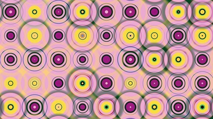 circle motif, circle pattern, symmetrical, circle lines, wall wallpaper, HD