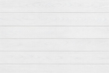 Clean White Wooden Plank Background for a Minimalist and Rustic Design Theme