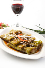 Hot pot ingredients: bitter chrysanthemum