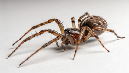 Fototapeta premium False Widow Spider on studio background