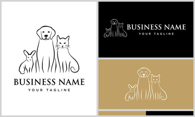 Pets Logo Design Templates.