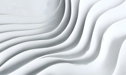 Abstract White Drapery Texture
