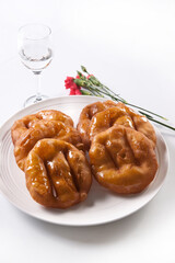 Homemade small pancakes