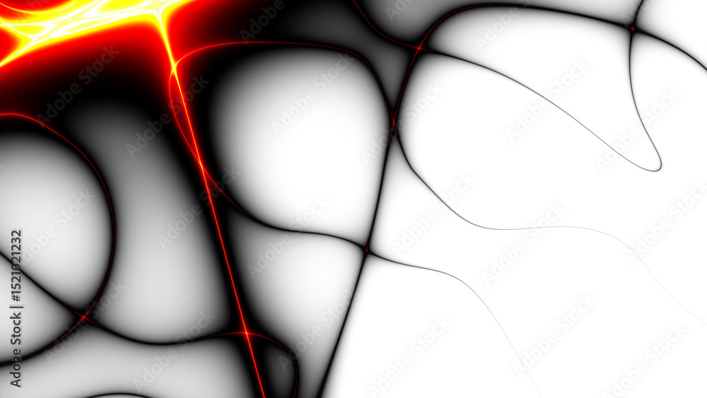 Poster Floating embers sparks futuristic lines background PNG transparent. Opacity or screen mode usage for overlay