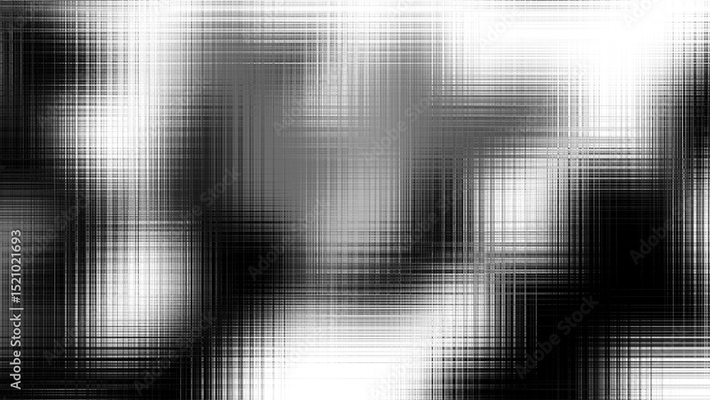 Poster Modern abstract overlay transparent background texture with layers of black and gray transparent material in grunge lines in random geometric