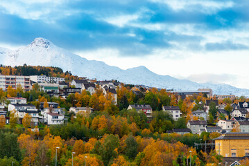 Obraz premium Town of Narvik - Norway