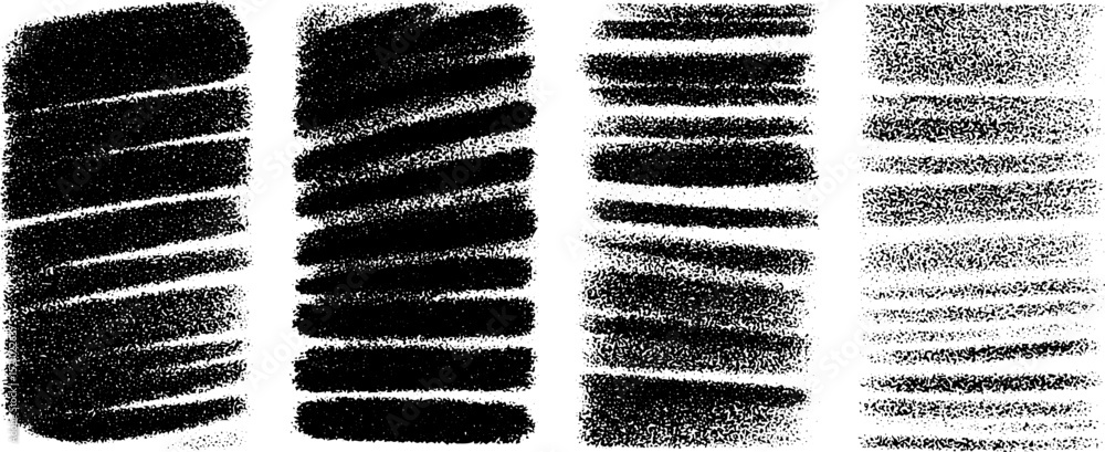 Aufkleber engraved textured patterns set for creative design and craft projects